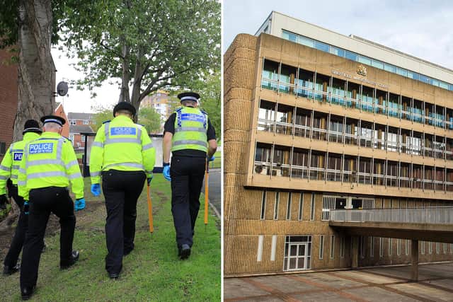 Sheffield Magistrates' Court, pictured, heard how a heroin-addict who is fighting to rid himself of drugs has been given a chance after he stole meat from a Tesco store.