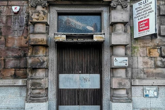 The entrance to the old NatWest bank on Corporation Street, Rotherham. Pic: Lost Places & Forgotten Faces