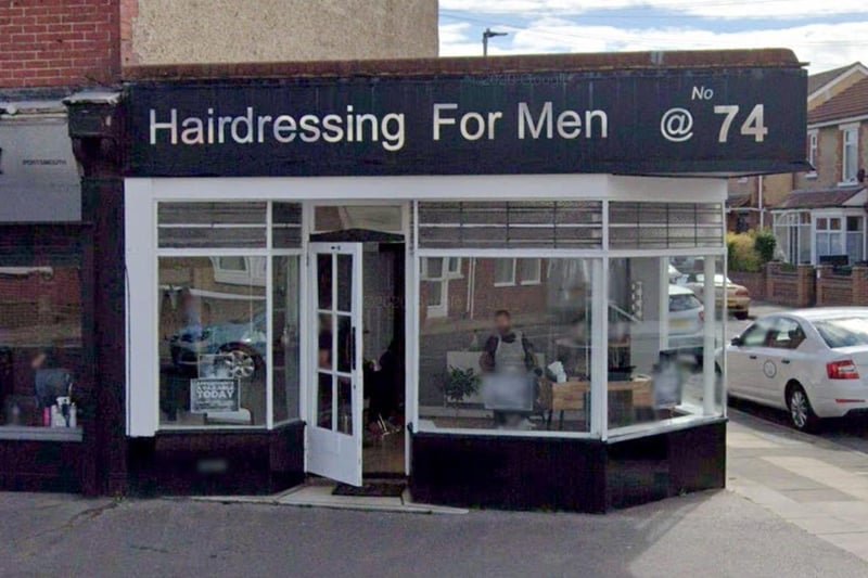Hairdressing for Men @ 74 was frequently mentioned by readers. It's located in Tangier Road, Copnor.