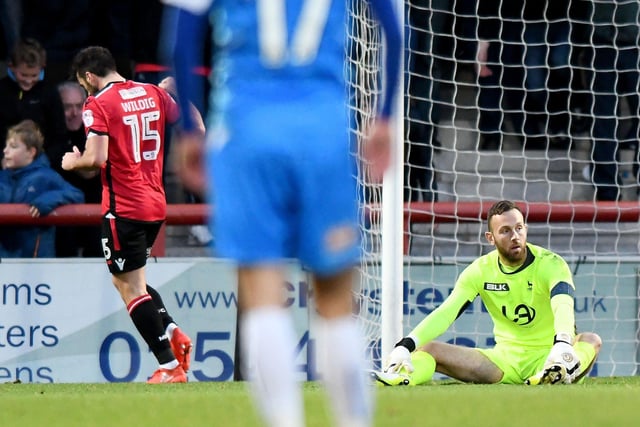 Having beaten South Shields at the previous hurdle – their first ever qualifying round match in the competition following relegation from the Football League - Craig Harrison’s men lost miserably to the League Two Shrimps at the Globe Arena.