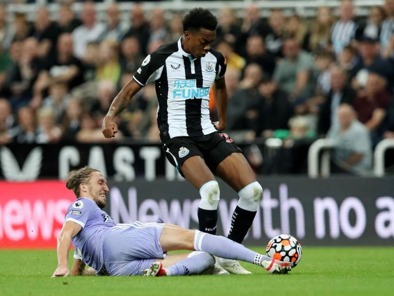 Full of running, looks up to speed now after missing most of Arsenal’s pre-season campaign.