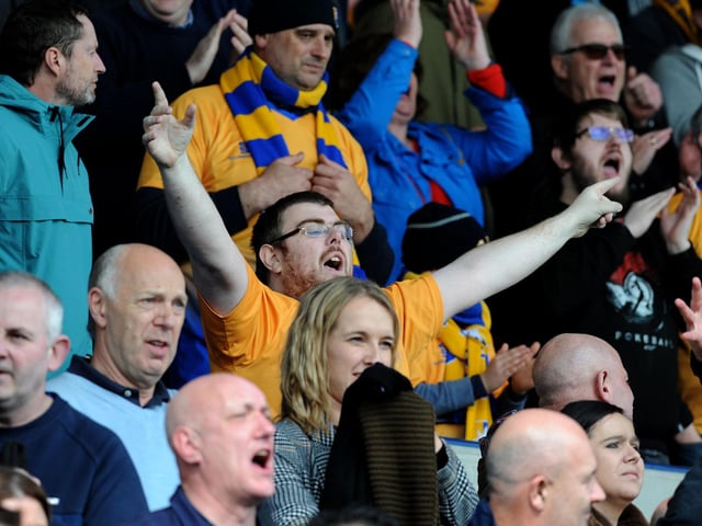 Joy for Stags fans as victory over the enemy is sealed.