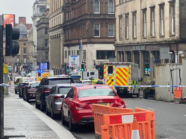 Three people are reported to have died in the incident, and it is understood one police officer has been stabbed