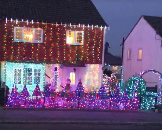 This year's Christmas decorations feature more than 14,000 lights (pic: John Berry)