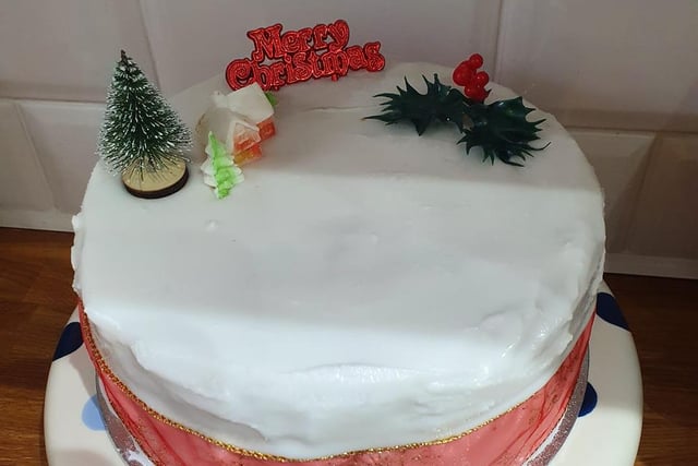 You can't beat a traditional Christmas cake.