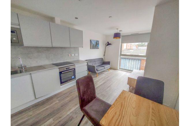 The apartment has an immaculate interior after being built in 2019, says Purplebricks. The stunning modern design also reflects the area's industrial heritage. https://www.purplebricks.co.uk/property-for-sale/1-bedroom-apartment-sheffield-1155367