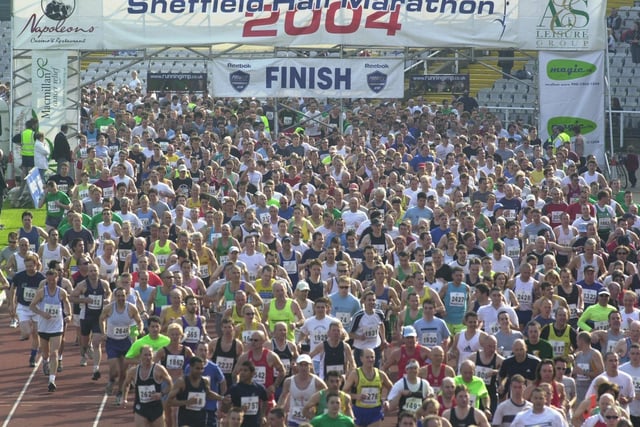 Who can you spot in the 2004 race?