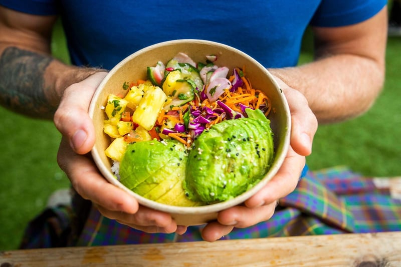 Mana Poké will create edible art with their healthy, protein-packed Hawaiian Poké Bowls