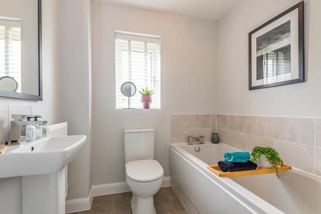 Ellerton, a three bedroom new build home in Havant Road, Emsworth, is on the market for £360,000. It is listed on Zoopla by Barratt Homes - Saxon Corner.