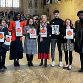Sheffield Hallam MP Olivia Blake, second right, in Westminster with members of Together with Refugees, a coalition of refugee and asylum seeker organisations calling for the Rwanda Plan to deport asylum seekers to be scrapped