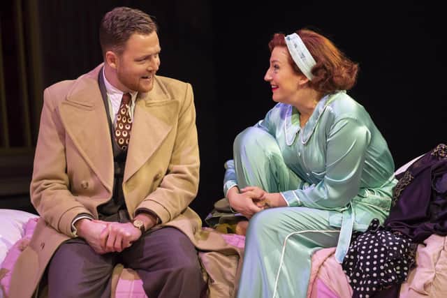 David Thaxton and Alex Young in Sheffield Crucible Theatre Christmas musical She Loves Me