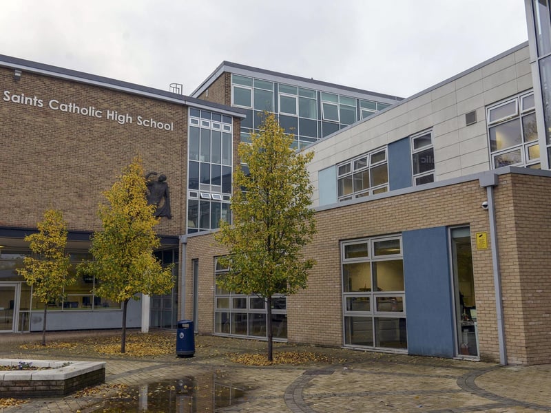 All Saints' Catholic High School had 215 leavers in 2022, and 15.6 per cent of them earned an AAB of higher in their A-Levels. The school is one of the largest in Sheffield, with 1,423 pupils on its roll in 2022.