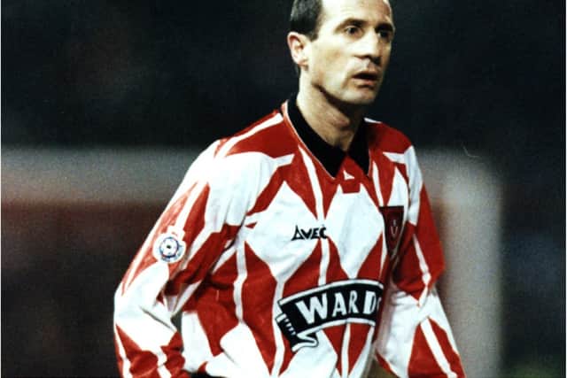 Gordon Cowans during his spell at Sheffield United.