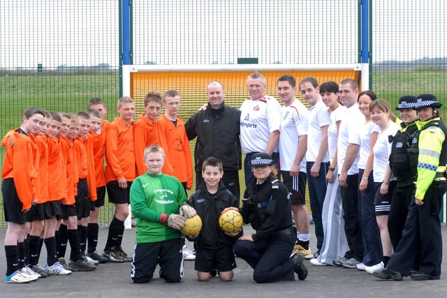 Chuter Ede's under-13 Panthers team were pictured in action with the Neighbourhood Police in 2008 but who can tell us more?