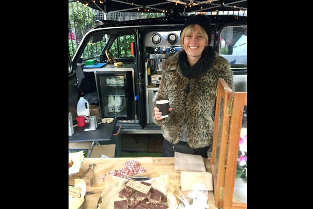 Sarah Brown from Underground at Castle Road Southsea Market. Picture: Hollie O'Connor