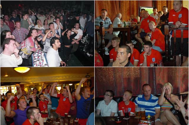 You can't beat an England-Germany match for drama - but are you pictured?