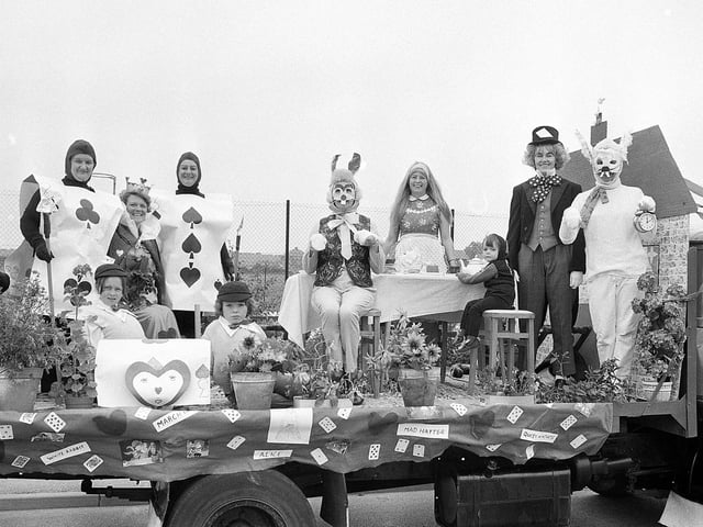 Do you remember this Mad Hatter's Tea Party float from 1973?