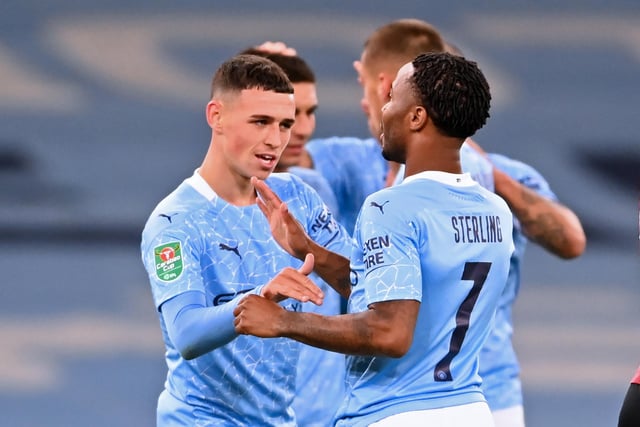 Manchester City are preparing to offer a new deal to England midfielder Phil Foden, increasing the 20-year-old's salary from £30,000 a week to more than £150,000. (90 min)