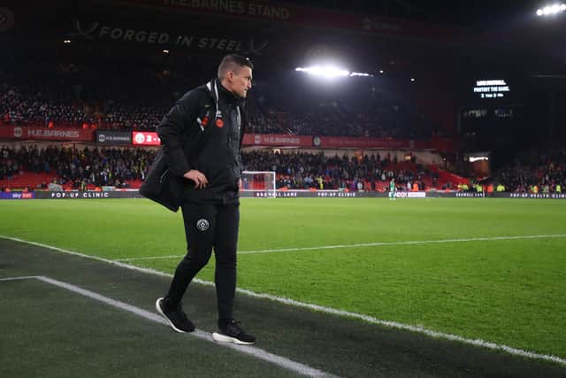 Sheffield United manager Paul Heckingbottom has some ideas he will use in the transfer market: Simon Bellis / Sportimage