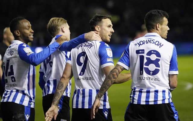 Sheffield Wednesday's Lee Gregory opened the scoring for Sheffield Wednesday. (Danny Lawson/PA Wire)