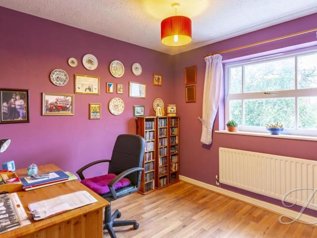 Here is the third bedroom at the Twinyards Close property. As you can see, it could easily be converted into an office if you are working from home.