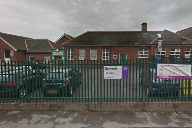 As part of the upgrade, Thurcroft's Library could be relocated to Gordon Bennett Memorial Hall, because of the limitations caused by the library being housed in Thurcroft Junior Academy. Picture: Google