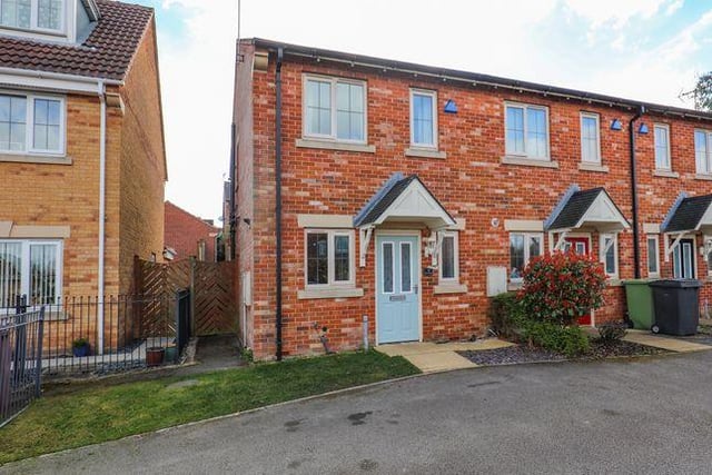 This two-bedroom end terrace townhouse has a guide price of £65,000. Buyers have the opportunity to purchase a 50% share, with the option on the remaining 50%. The property is being marketed by Redbrik. (https://www.zoopla.co.uk/new-homes/details/54585805)