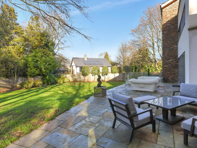 Cedars enjoys private and fully enclosed gardens extending to approximately half an acre.