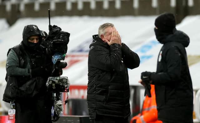 Newcastle United have a poor shots-per-goal ratio in the Premier League. (Photo by Lee Smith - Pool/Getty Images)