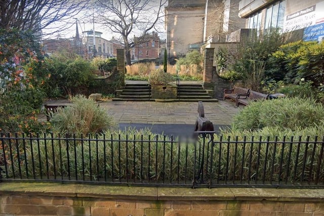This is now the garden on Barkers Pool looked last year, 2022. PIcture: Google street view