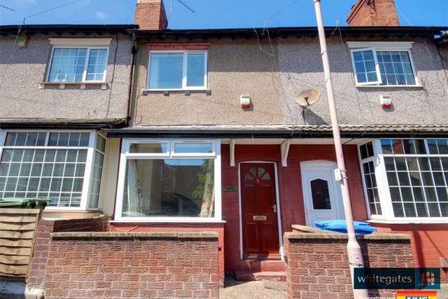 This two bedroom terrace is in a "popular location". Marketed by Whitegates.