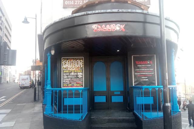 Bassbox nightclub on Snig Hill, in Sheffield city centre, which was previously known as The Boardwalk.