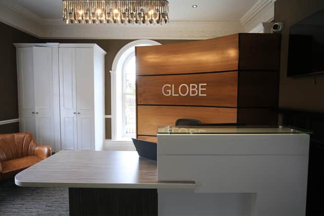 Globe Works is modern inside. Picture: Chris Etchells