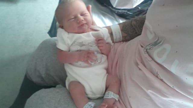 Stacey Louise Richardson, said: "Baby Eden Bradley was born in the 1st lockdown 17th April 2020."