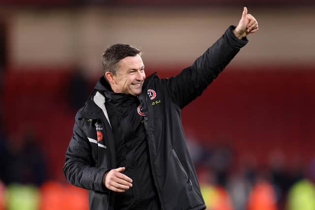 Sheffield United manager Paul Heckingbottom has a genuine gripe: George Wood/Getty Images