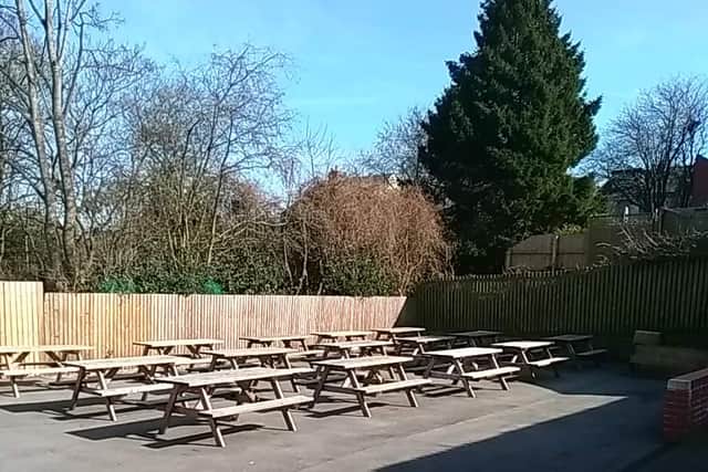 The Raven in Walkley has the capacity for 90 people in its socially-distanced beer garden