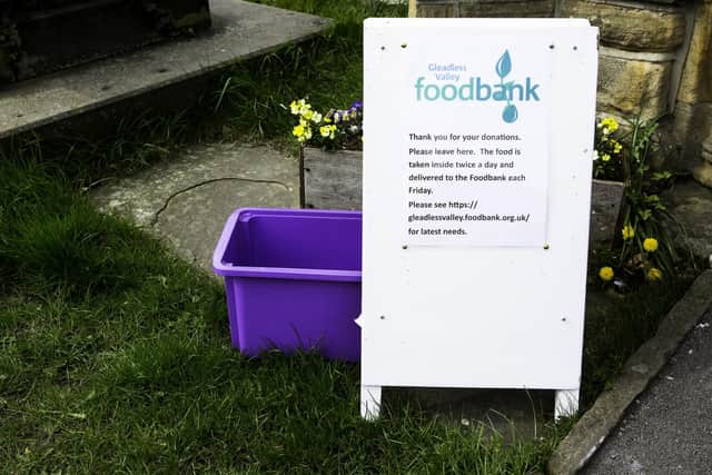Heeey Parish Church is a designated collection point for the local community to donate items for Gleadless Food Bank.