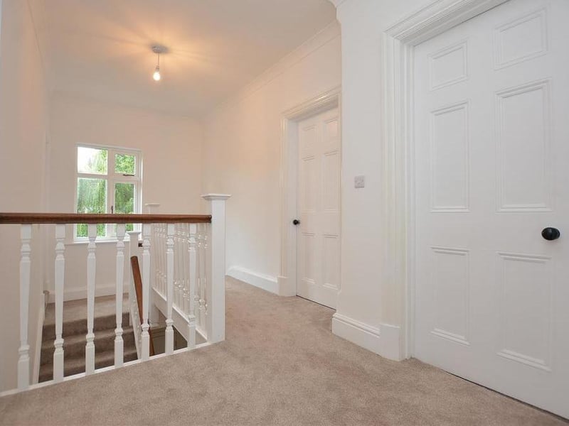 A lovely, light and open galleried landing. It has a new, carpeted floor and a double-glazed window to the back.