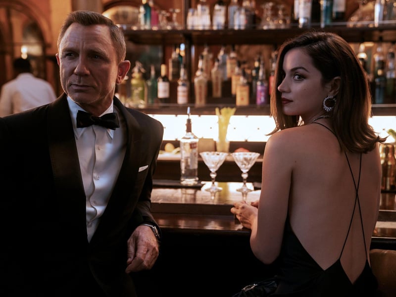Daniel Craig and Ana de Armas
No Time To Die 2021