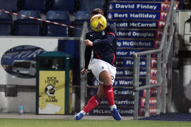 Five trialists were on show for the Bairns