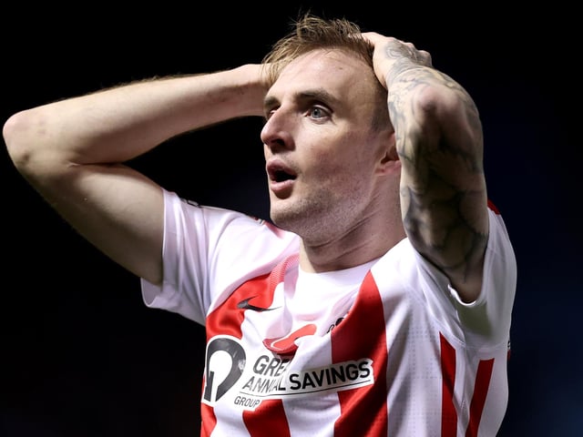 The first real surprise as promotion-chasing Sunderland sit 16th in the form table having lost three successive League One games before victories over Ipswich and Cambridge United have since steadied the ship. (Photo by George Wood/Getty Images)