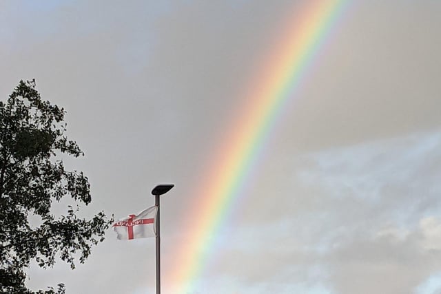 The rainbow became a symbol of hope and strength throughout the coronavirus lockdowns.