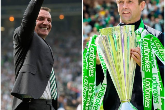 Who managed Celtic for more matches - Brendan Rodgers or Ronny Deila?