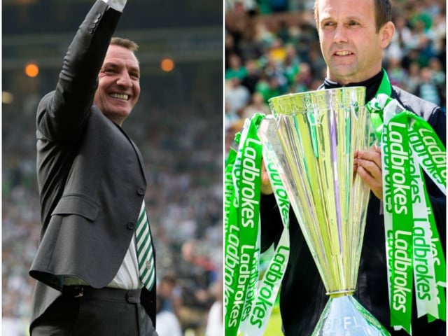 Who managed Celtic for more matches - Brendan Rodgers or Ronny Deila?
