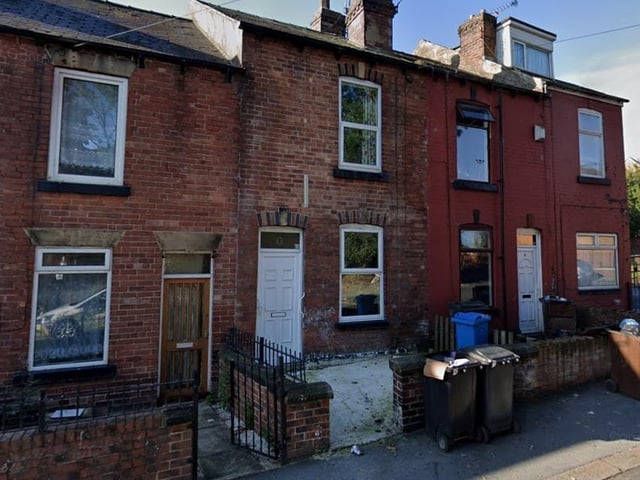 This two-bedroom terraced house on Blyde Road in Fir Vale sold for £39,000 in July.