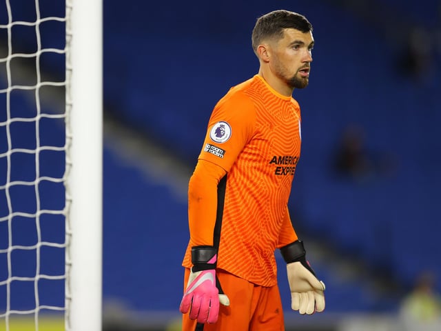 The Brighton goalkeeper is valued at £7.3m by Wyscout.