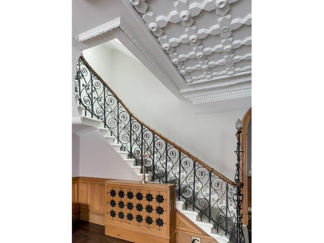Period staircase.