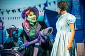 The Wicked Witch of the West confronts Dorothy - Aviva Tulley - in The Wizard of Oz
