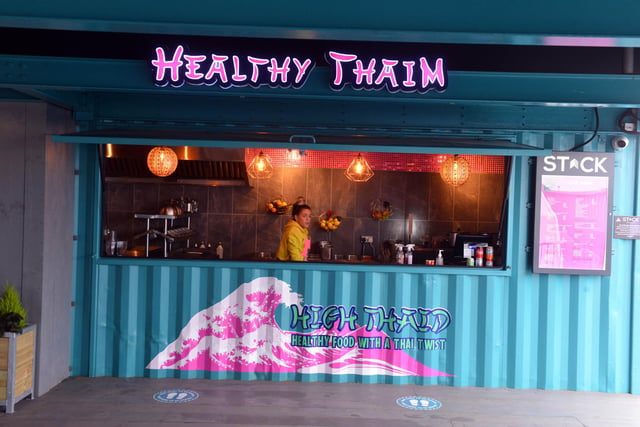 For a healthy option, try out this business which has become popular at its original site in Thorney Close. A Thai green chicken curry is £6, a veggie infusion box is £6, a healthy mixed kebab is £9 and a bowl of ramen is £6. There’s also some great breakfast option such as smoothie bowls (£5.50).