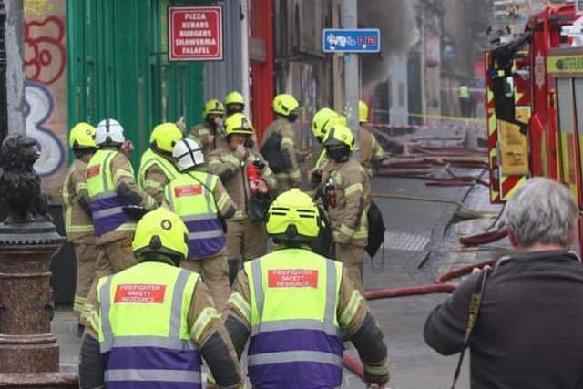The fire was reported to emergency services at 6am on Tuesday.